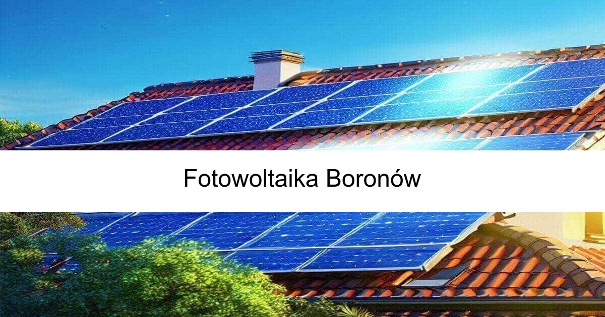 Fotowoltaika Boronów od freefoto Niezawodne panele fotowoltaiczne oraz montaż