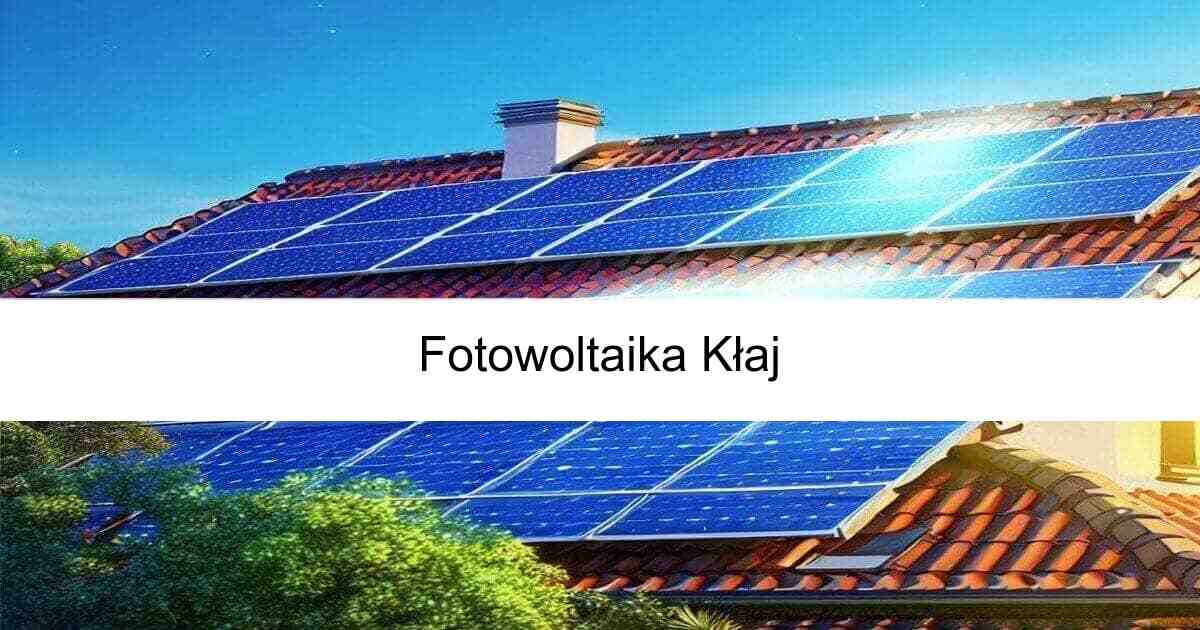 Fotowoltaika Kłaj od freefoto Niezawodne panele fotowoltaiczne oraz montaż