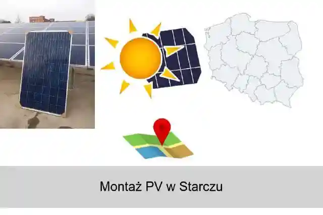 Montaż paneli fotowoltaicznych w Starczu i okolicy